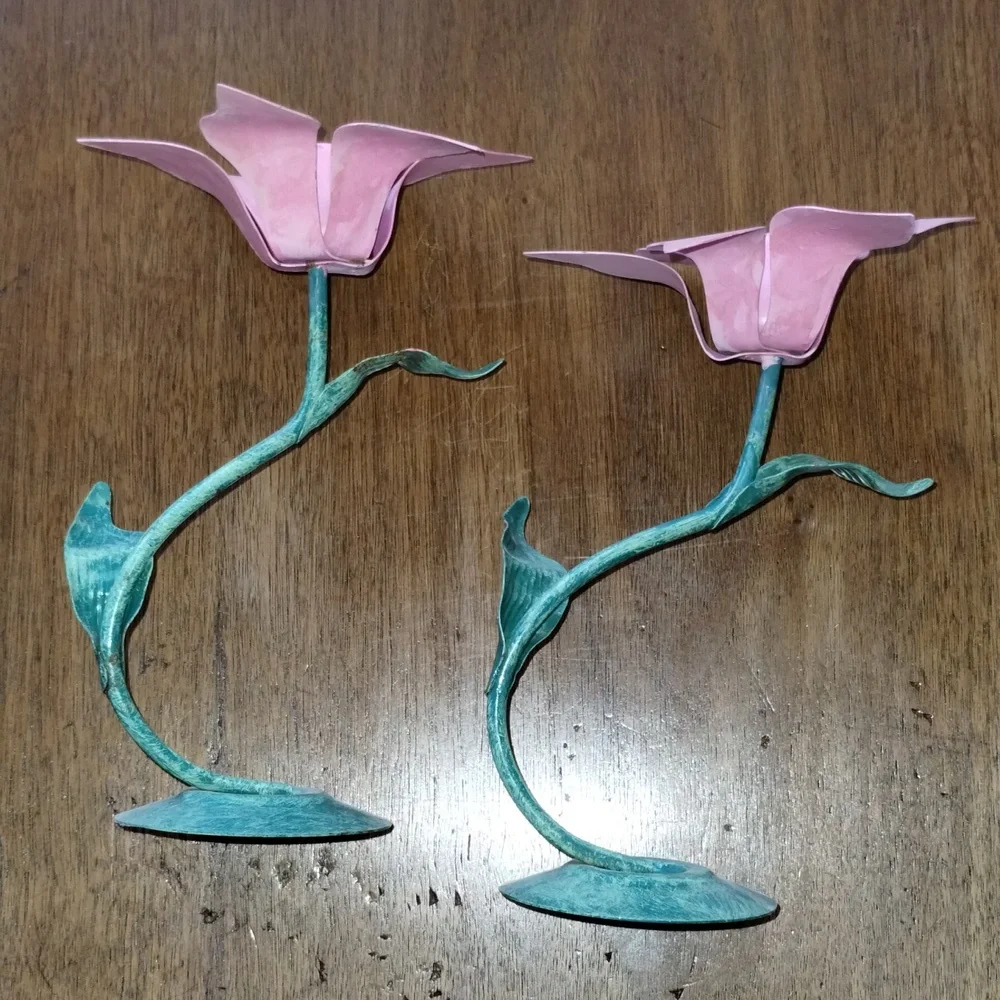 Metal Candle Holders